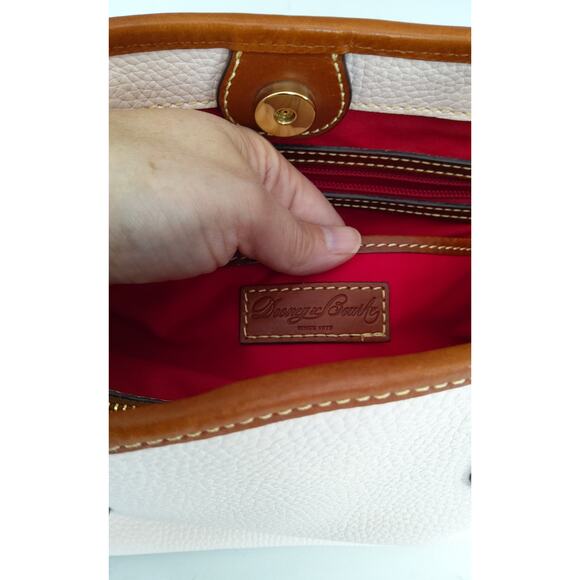 Dooney & Bourke Brielle luxury satchel blush Pebble grain Leather quiet luxury - Picture 10 of 11